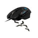 MOUSE USB OPTICAL G502 HERO/BLACK 910-005471 LOGITECH