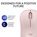 MOUSE BLUETH OPTICAL M240/ROSE 910-007121 LOGITECH