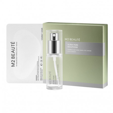 M2 BEAUTÉ silmamask HYBRID second skin kollageeniga 7 kasutuskorda