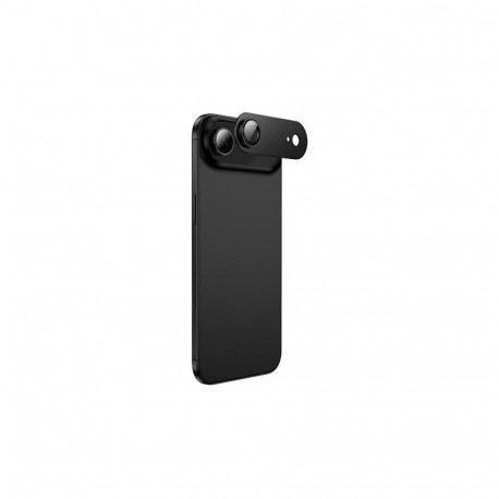 Kaamera kaitseklaas Hoco iPhone Air Armor Metal, must