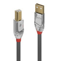 USB 2.0 kaabel A - B 0.5m, CROMO