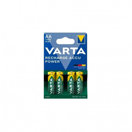 Rechargeable Battery - Varta AA R2U 1350mAh 4-Pack NiMH
