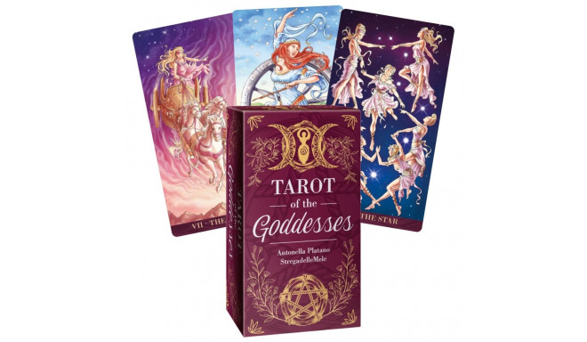 Tarot Card Deck - Tarot of the Goddesses 78 Cards Instruction Booklet 12.8x7.5x4.3 cm