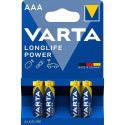 Battery - Varta Longlife Power AAA LR03 Alkaline 1.5V 4-pack