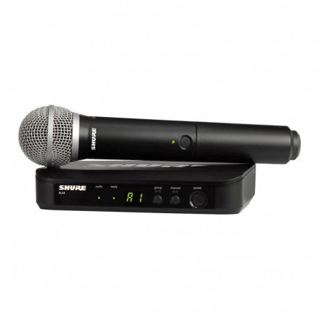 Microphone System - Shure BLX24E PG58 Wireless Vocal System 518-542 MHz