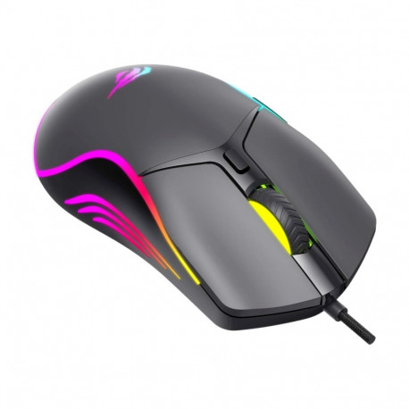 Gaming Mouse - Havit MS1038 Wired 7 Buttons RGB Backlighting Black