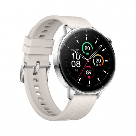 Smartwatch - OnePlus Watch 3 1.32" AMOLED GPS Heart Rate Monitor Silver Titanium