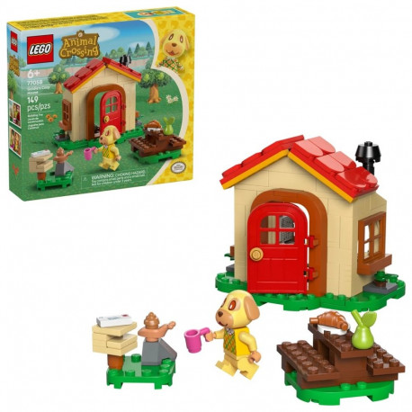Construction Set - LEGO ANIMAL CROSSING 77058 Goldie's Cosy House 149 pcs