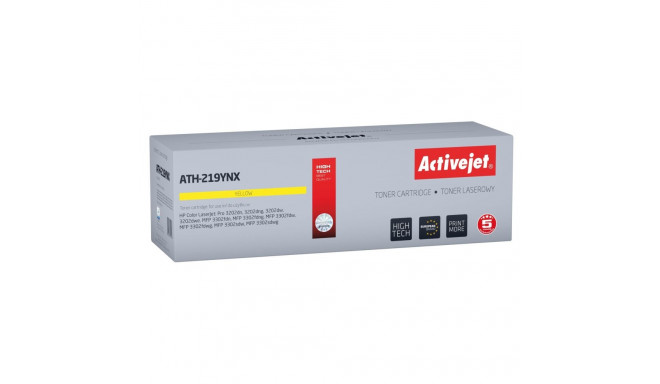 Toner Cartridge - Activejet ATH-219YNX Replacement for HP 219X 2500 pages Yellow
