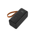 Power Bank - Tracer VOUGE-5 50000mAh 20W USB-C, 2x USB-A, LCD, Flashlight Black