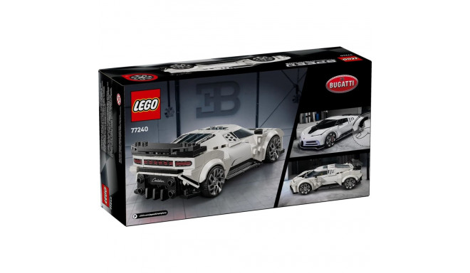 Toy Car - LEGO SPEED CHAMPIONS 77240 Bugatti Centodieci 291 Pieces