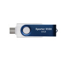 USB Flash Drive - Patriot Memory Xporter X550 64GB Dual USB A+C 80 MB/s White, Blue USB Flash Drive - Patriot Memory Xporter X550 64GB Dual USB A+C 80 MB/s White, Blue