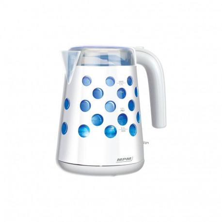 Electric Kettle - MPM MCZ-86 1.7L Cordless 360° Base Concealed Heating Element