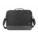 Messenger Case - NATEC Impala 2 14.1" Zipper Closure Polyester Black, Grey