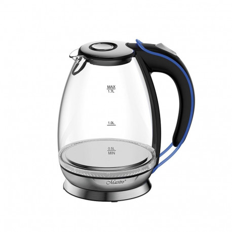Electric Kettle - Maestro MR-054 1.7L 2200W with Auto Shut-off and Blue Light