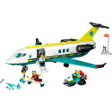 Toy Set - LEGO CITY 60465 Emergency Air Ambulance 403 Pieces 4 Minifigures