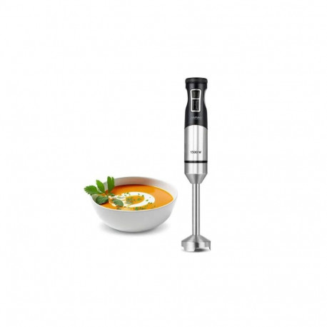 Hand Blender - MPM MBL-33M 1200-1500W 9 Speed Turbo Stainless Steel Black
