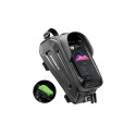 Bicycle Bag - Rockbros B68 Frame Bag 1.7L Waterproof Black
