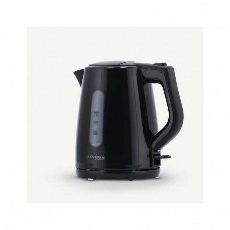 Electric Kettle - Severin WK 3410 1L 2200W Water Level Indicator Black
