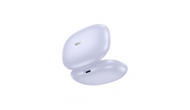 Wireless Headset - Hoco EA6 Bluetooth 5.4, 6h Talk Time, 450mAh Case, Purple