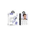 Wireless Headset - Hoco EA6 Bluetooth 5.4, 6h Talk Time, 450mAh Case, Purple
