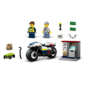 Toy Set - LEGO CITY 60455 Police Motorcycle Chase 2 Minifigures 65 Elements