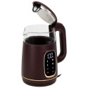 Electric Kettle - ADLER AD 1305 1.7L Touch Control 40-100°C Keep Warm Burgundy
