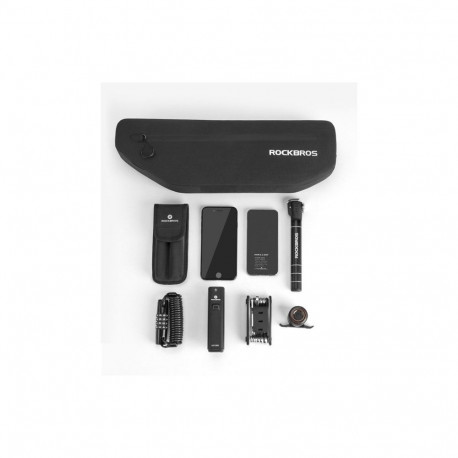 Bicycle Bag - Rockbros AS-043 3L Waterproof TPU Nylon Frame Black