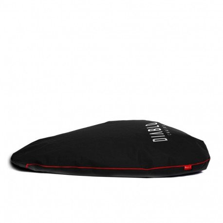 Gaming Pouffe - DIABLO Adjustable Seat Height 1100mm x 1000mm x 1100mm Black