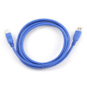 USB Cable - Gembird CCP-USB3-AMBM-6 1.83m USB A to USB B 5 Gbit/s Blue