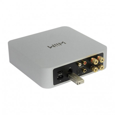 Audio Amplifier - WiiM Amp 4-Core ARM Cortex-A53, HDMI (ARC), Bluetooth 5.0 Dark Grey