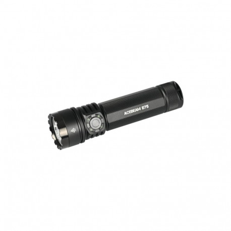 Hand Flashlight - AceBeam E75 3000 Lumens 210m IP68 Black