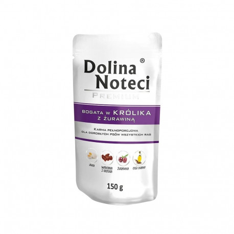 Dog Food - Dolina Noteci Rabbit Adult Moist 150 g Grain-Free