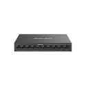 Network Switch - Mercusys MS110CP PoE 10-Port 65W Wall Mountable Black