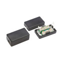 Networking Junction Box - Alantec WTM06 Cat5e AWG 22-26 Black