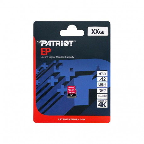 Memory Card - Patriot Memory EP A2 512GB MicroSDXC V30 U3 Class 10