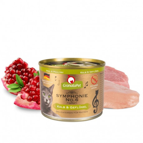 Cat Food - GRANATAPET Symphonie No.6 Wet Food 200g Protein 11.2% Fat 5%