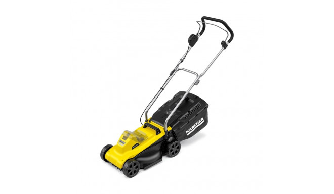 Lawn Mower - KARCHER LMO 2-18 32cm Cutting Width 30L Grass Collector Black, Yellow