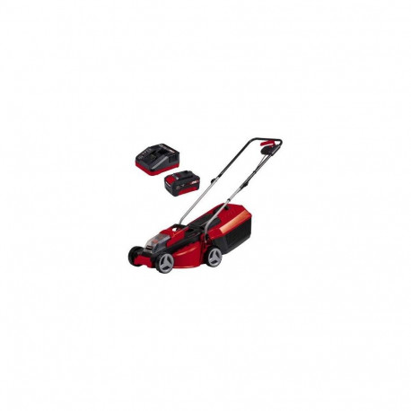 Lawn Mower - Einhell GE-CM 18/30 Li 30cm Brushless Motor 25L Grass Catcher Battery Black, Red