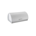 Kitchen Storage - Maestro MR-1676 Bread Loaf Stainless Steel Hinged Lid White