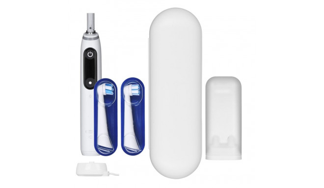 Electric Toothbrush - Oral-B iO Series 6 Round Brush, 5 Modes, Pressure Sensor, White