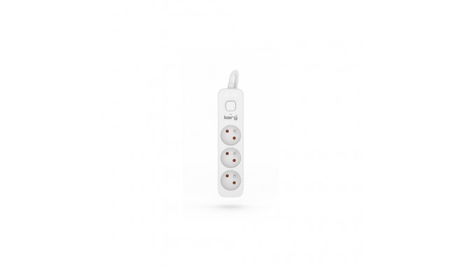 Power Strip - KERG 3 Sockets 1.5m Cable 10A Switch