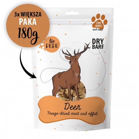 Dog Treat - PAKA ZWIERZAKA Lio Pepe Deer XL 180g Hypoallergenic
