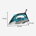 - Iron Black+Decker BXIR2201E 2200W Steam Boost 120g/min Ergonomic Design