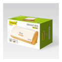 Kitchen Storage - Maestro MR-1775 Bread Box Bamboo Metal Ivory