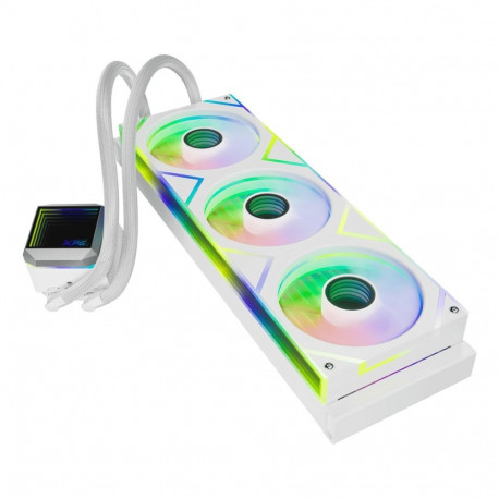 CPU Cooler - XPG LEVANTE II 360mm, 3x120mm Fans, 2000 RPM, 29.33 dB, White