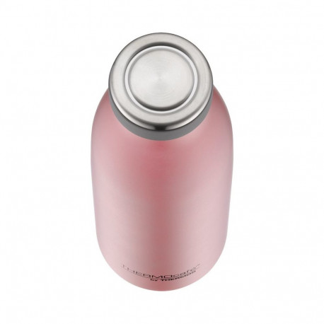 Thermal Bottle - THERMOS 500 ml THERMOcafé Stainless Steel Leakproof Pink Gold