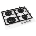 Gas Hob - Whirlpool AKTL629/WH 59cm 4 Zone Glass Top 7800W White Gas Hob - Whirlpool AKTL629/WH 59cm 4 Zone Glass Top 7800W White