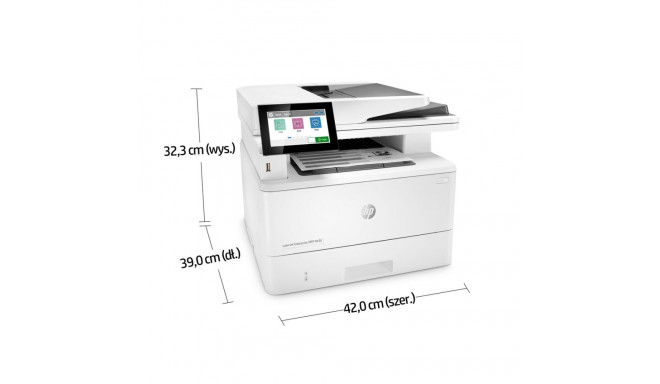 Multifunction Printer - HP LaserJet Enterprise M430f 100K Duty Cycle, Duplex, Color Touch Display