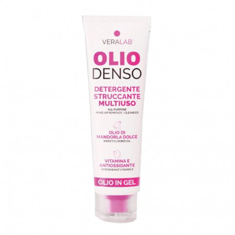 VERALAB OLIO DENSO DESMAQUILLANTE DE CARA MULTI-USO ALMENDRA DULCE VITAMINA-E 80ML